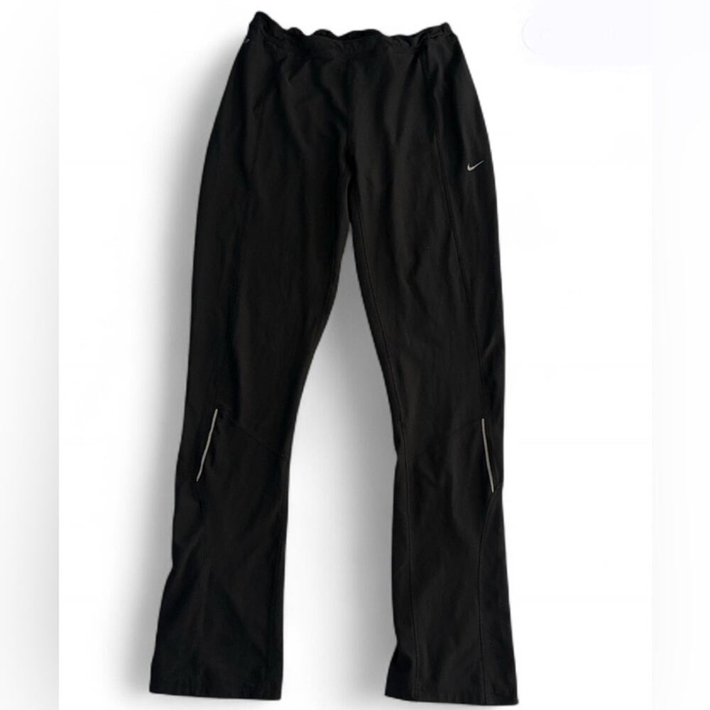 Nike Dri-FIT Black Straight Leg Athletic Pants Women's size Medium